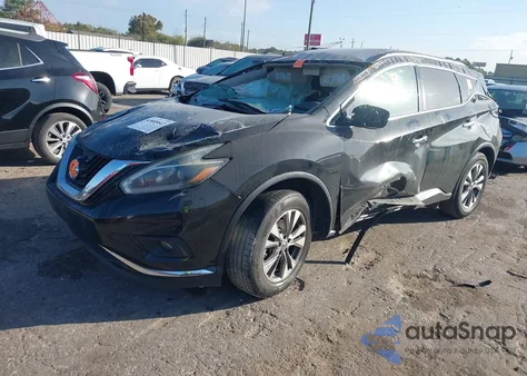 2018 Nissan Murano Sv from USA, damaged, VIN 5N1AZ2MG7JN106832